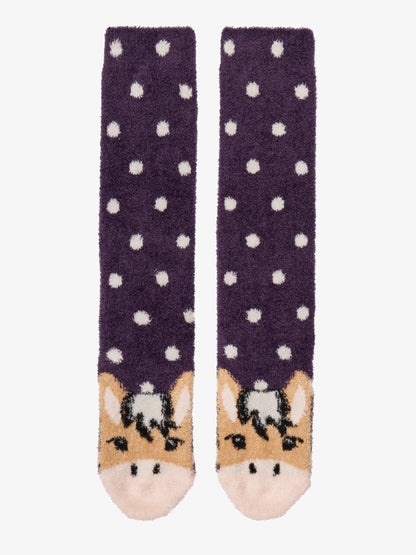 LeMieux Fluffy Character Socks Fjord