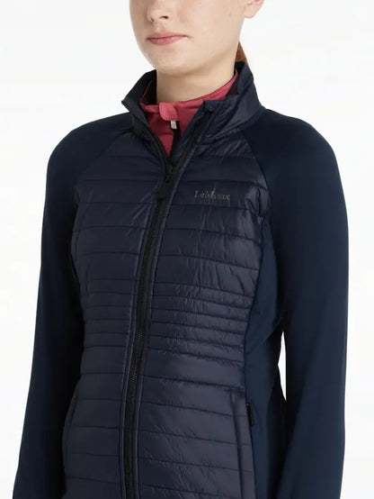 Lemieux Young Rider Josephine Jacket Navy, Quilted Riding Coat for Girls