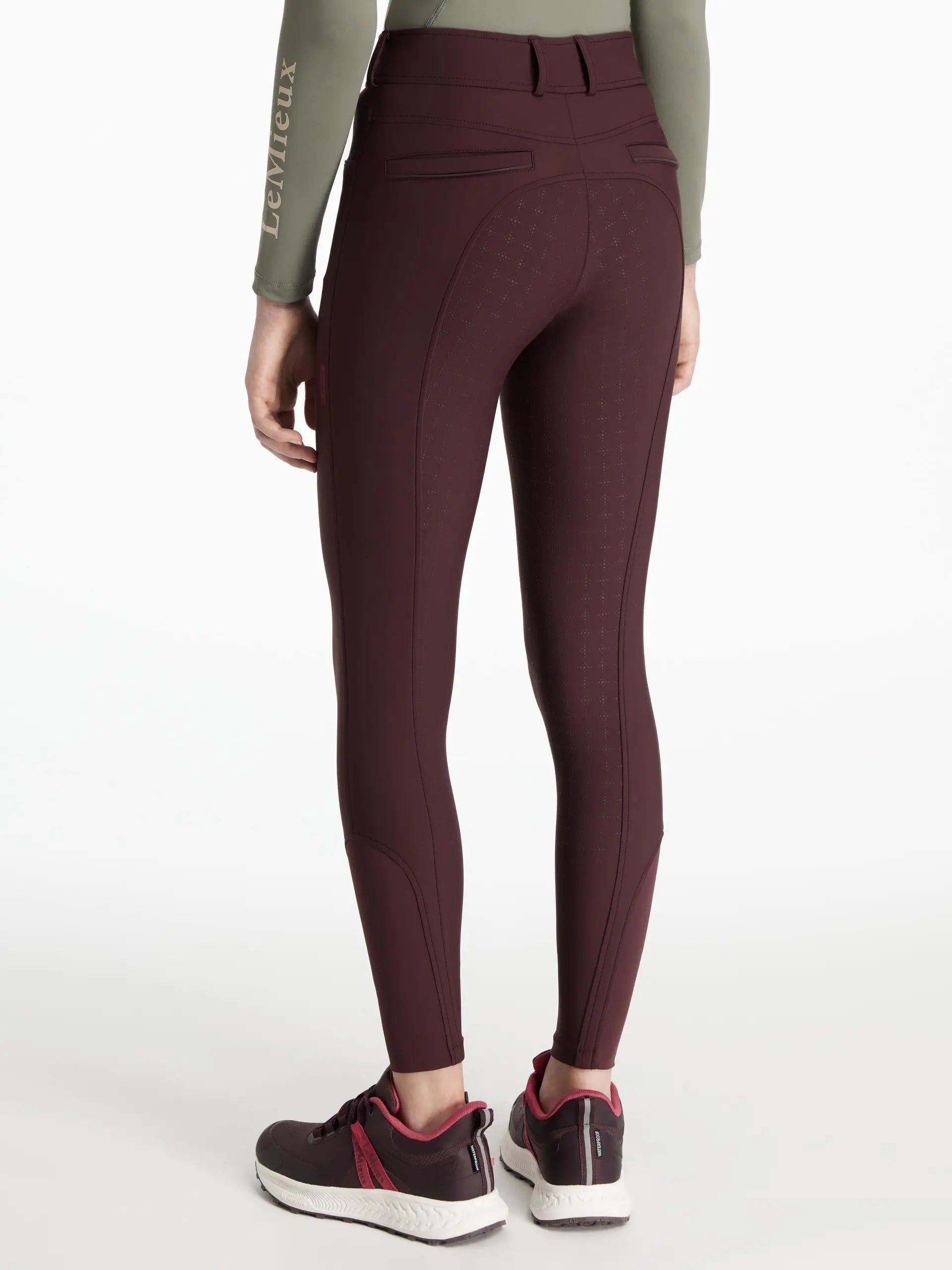 LeMieux Young Rider Full Seat Izzy Breeches Damson