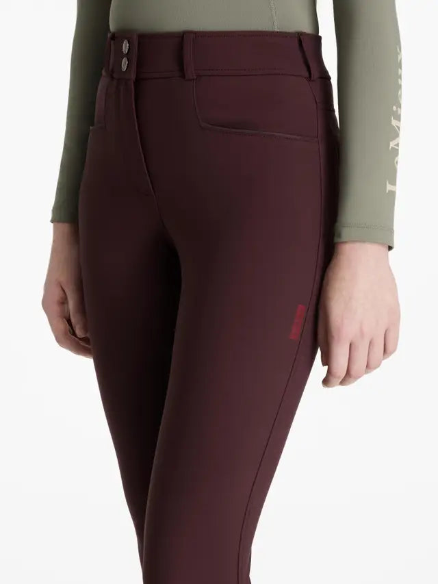 LeMieux Young Rider Full Seat Izzy Breeches Damson