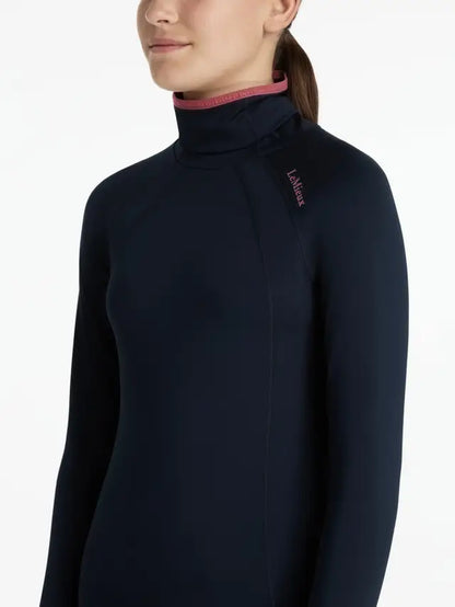 LEMIEUX Young Rider Savannah Snood Base Layer Navy - Equestrian Clothing for Kids