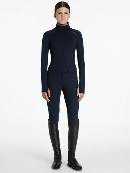 Lemieux Young Rider Savannah Snood Base Layer Navy: Equiflair Product Shot