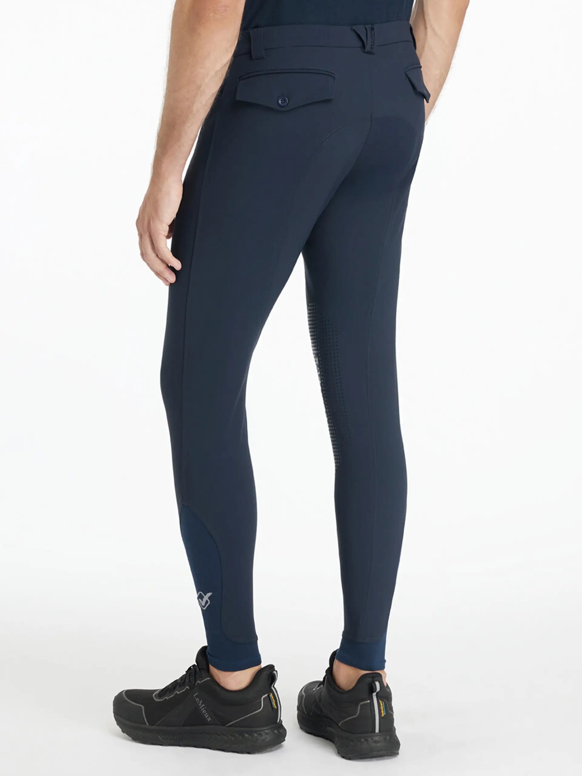 LeMieux Mens Sports Breeches Navy