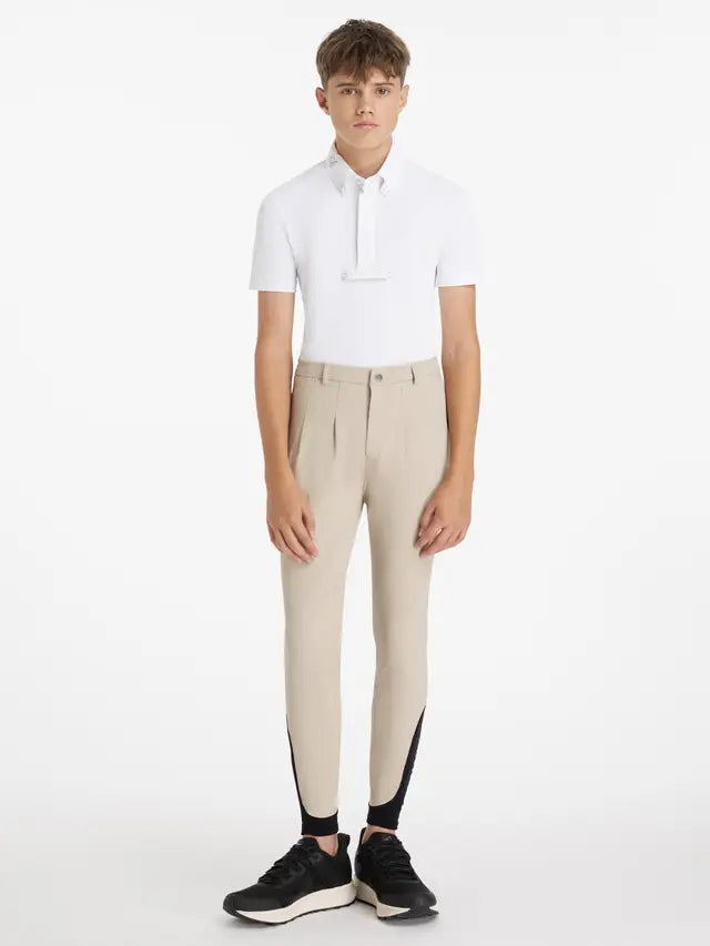 LEMIEUX Young Rider Boys Classique Breeches Beige - Equiflair