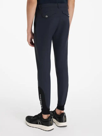 Lemieux Young Rider Boys Classique Breeches Navy - Equestrian Riding Apparel