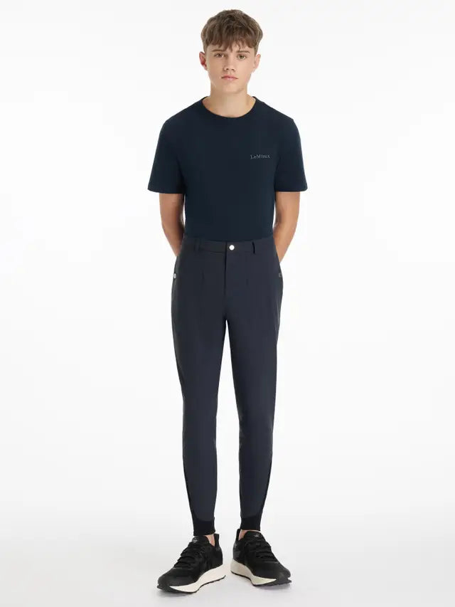 LeMieux Young Rider Boys Classique Breeches Navy: Stylish & Functional Riding Apparel for Young Equestrians
