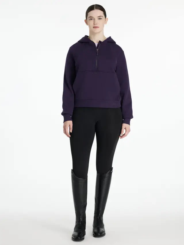 LeMieux Henrietta Half Zip Hoodie Juniper