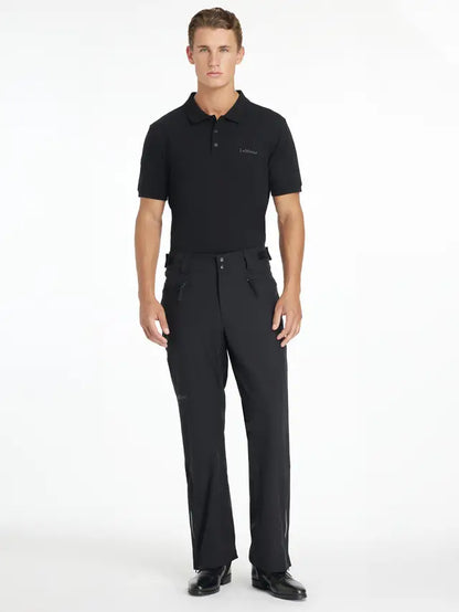 LEMIEUX Mens Stormwear Waterproof Trousers Black: Durable & Stylish Riding Pants