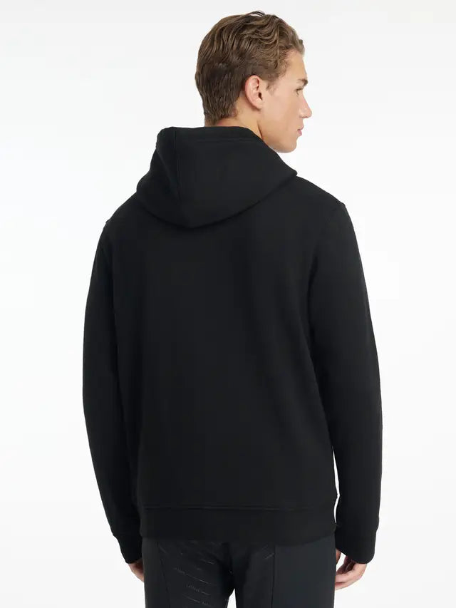 LeMieux Men's Black Hoodie - Fleece Lined Comfort - Equiflair