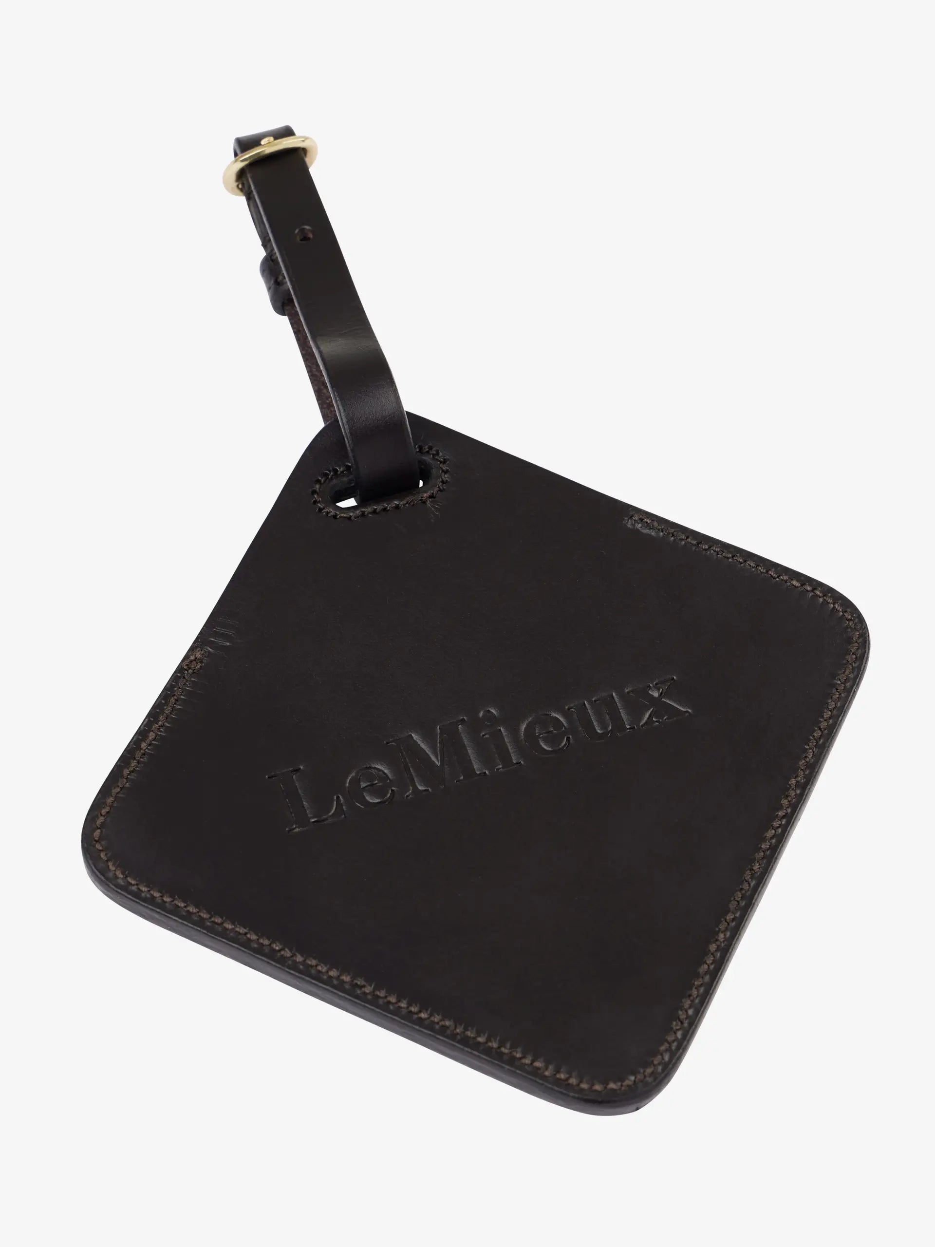 LeMieux Leather Luggage Tag Brown | Equiflair