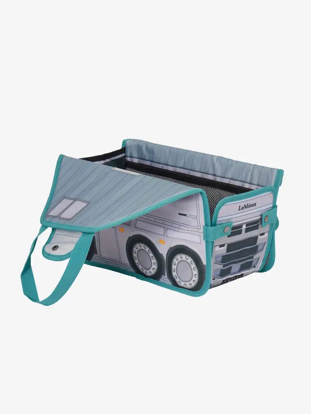 LeMieux Toy Pony Carry Bag - Truck Print - Kids Toy Storage Organizer