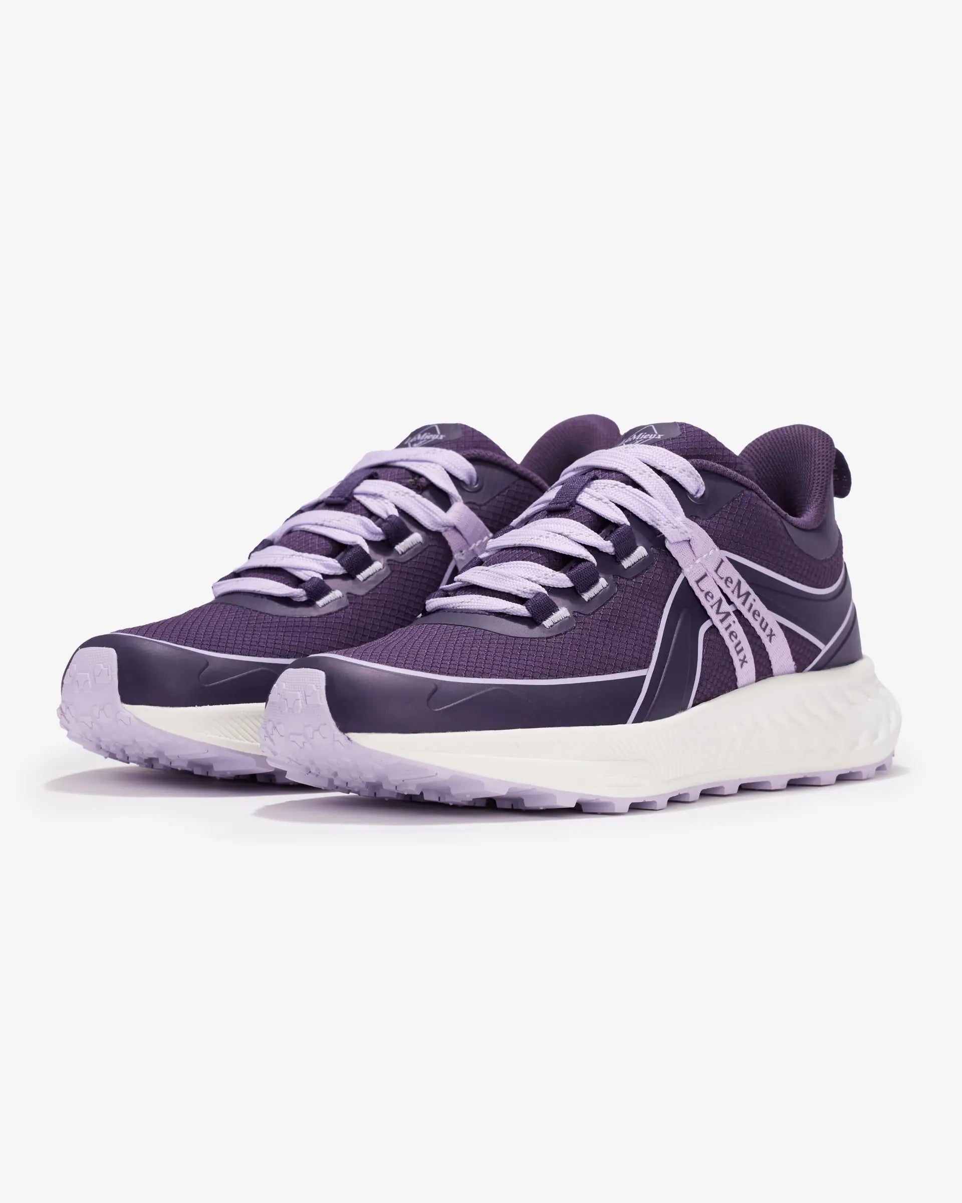 LeMieux Young Rider Trax Viva Waterproof Trainer Juniper/Lilac