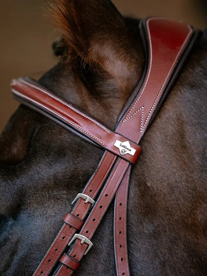 LeMieux Kudos Grackle Bridle Chestnut