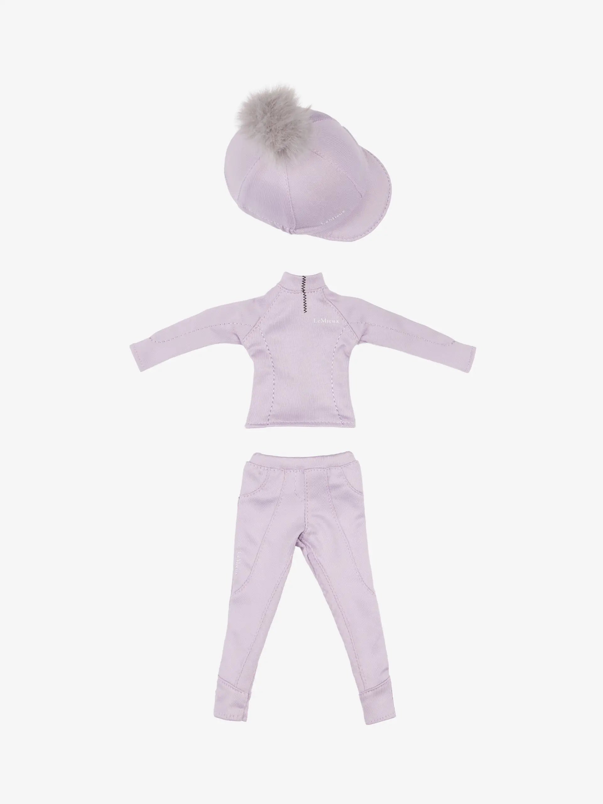 LeMieux Toy Rider Outfit - Lilac Doll Clothes | Equestrian Toy Set by Equiflair