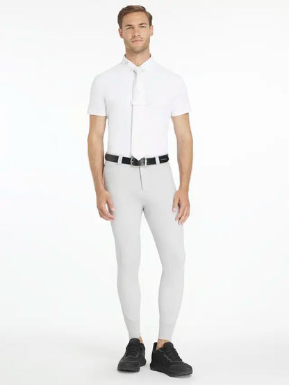 LEMIEUX Mens Sports Breeches Light Grey | Men's Equestrian Riding Pants | Equiflair