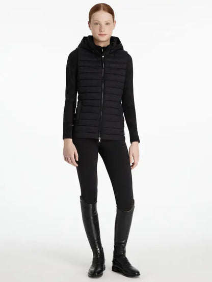 LeMieux Young Rider Ruby Puffer Gilet Black