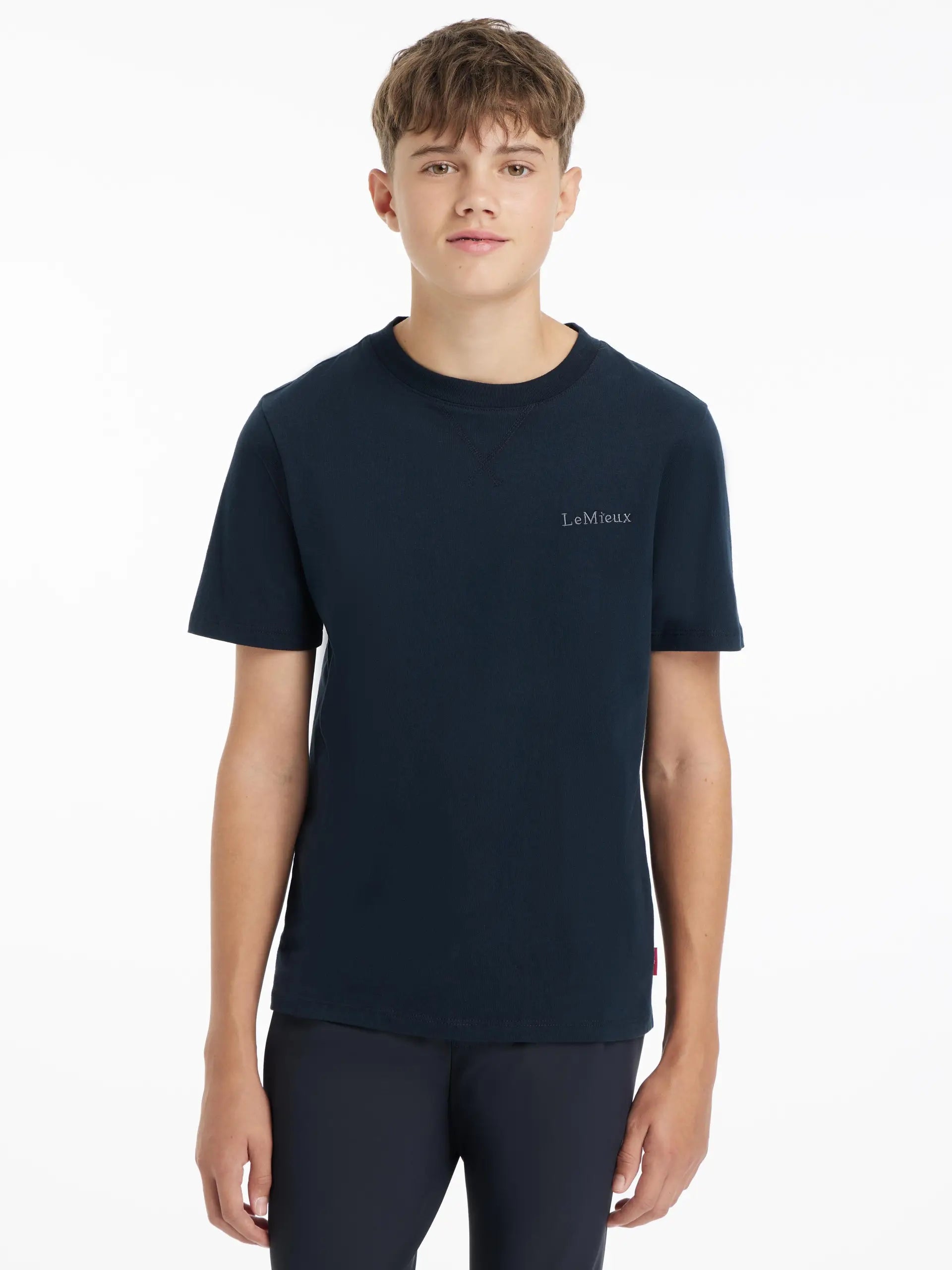 LeMieux Young Rider Boys T-Shirt Navy