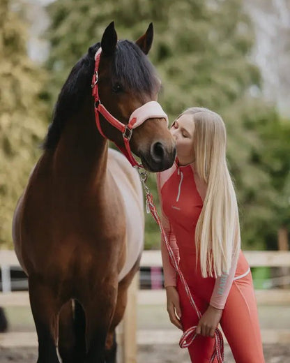 LeMieux Harlow Vogue Headcollar & Leadrope Coral Crush | Equiflair
