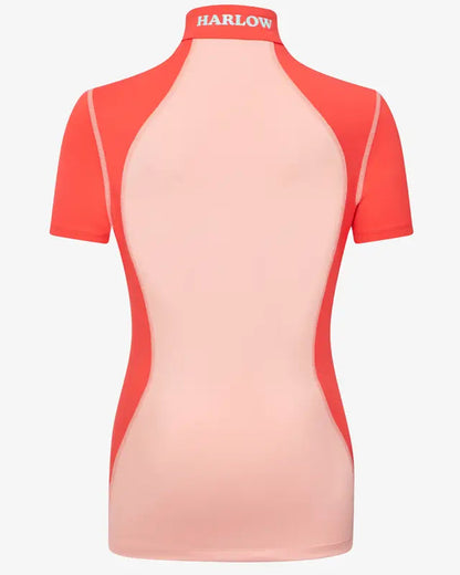 LeMieux Harlow Young Rider Short Sleeve Base Layer Sugar Pink