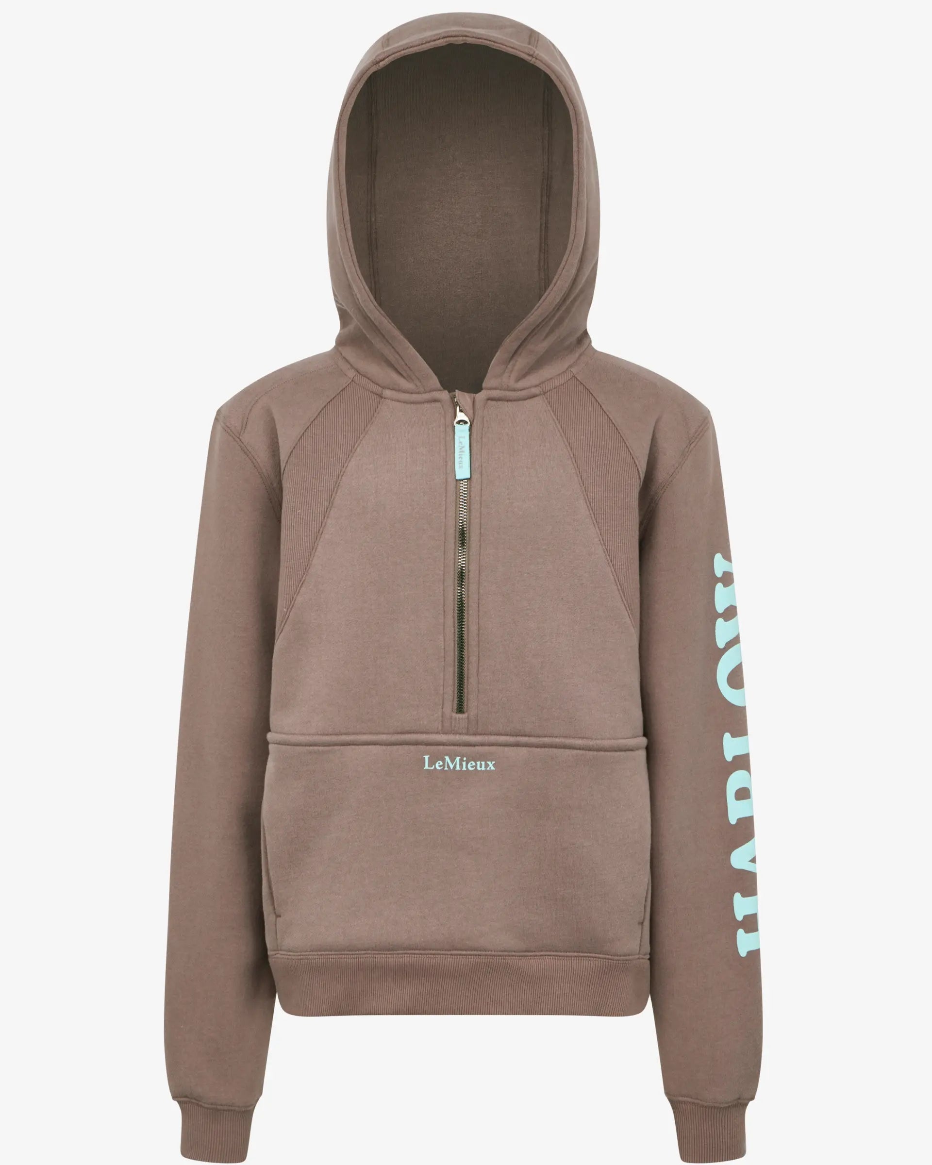 LeMieux Harlow Young Rider Hoodie Walnut - Jumpers, Fleeces & Hoodies Clothing location-109746323830-outofstock 7-8 years