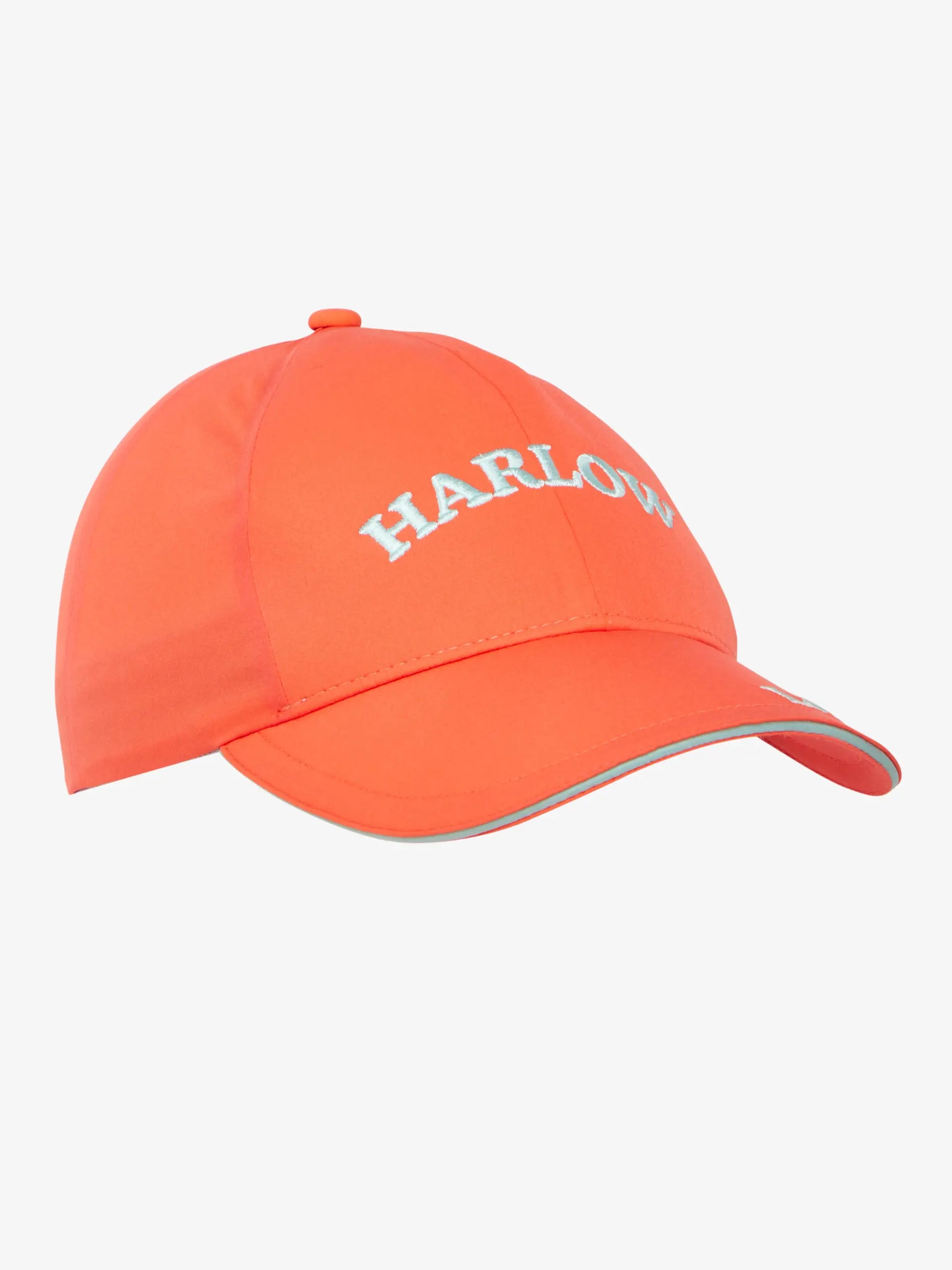 LeMieux Harlow Coral Crush Cap at Equiflair - Young Rider Baseball Hat with Blue Topaz Embroidery