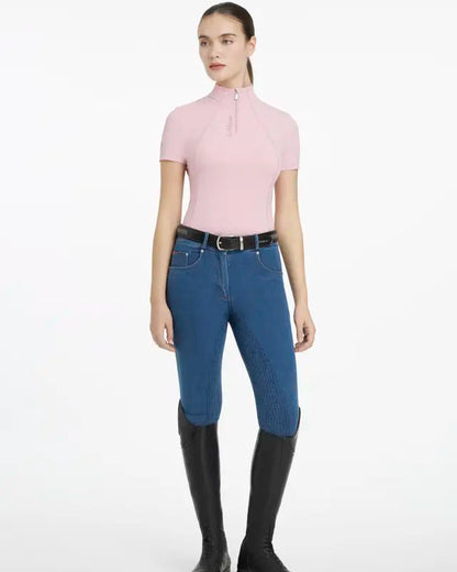 Lemieux Classique Blossom Base Layer, Riding Breeches & Boots. Equestrian apparel by Equiflair Saddlery.