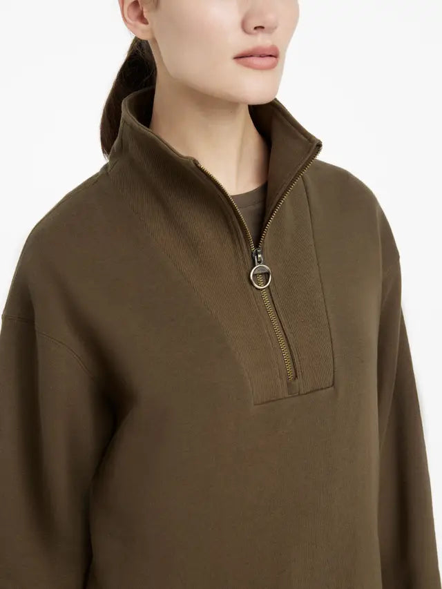 LeMieux Keira Alpine Quarter Zip Sweater - Women's Relaxed Fit Pullover