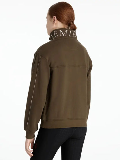 LeMieux Young Rider Kate Quarter Zip Sweat Alpine - Kids Equestrian Top