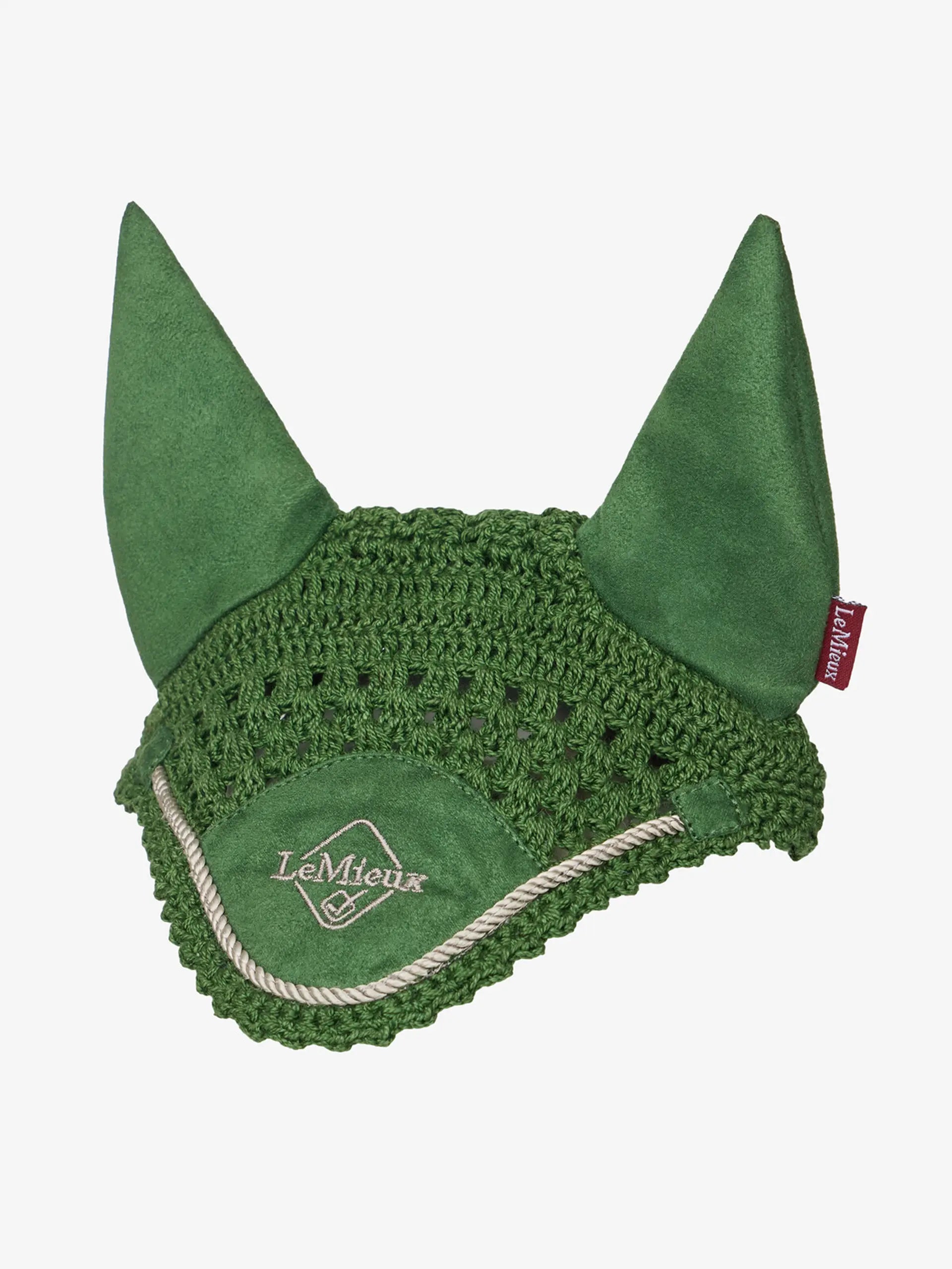 LeMieux Hobby Horse Fly Hood - Hunter Green | Toy Pony Accessory | Equiflair