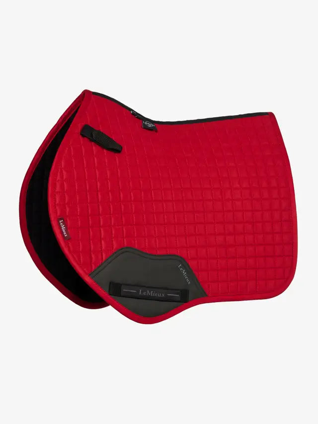 LeMieux Mini Suede Close Contact Square Chilli