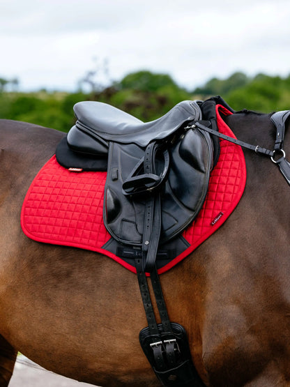 LeMieux Suede Close Contact Square Chilli