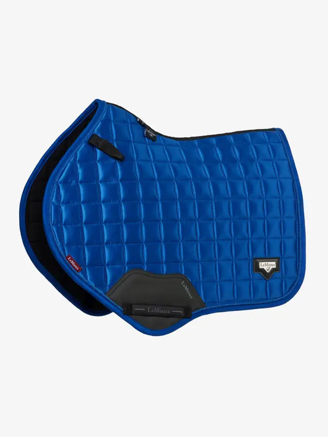 LeMieux Loire Classic Close Contact Saddle Pad - Benetton Blue. Premium Horse Riding Equipment from Equiflair - Shop Now!