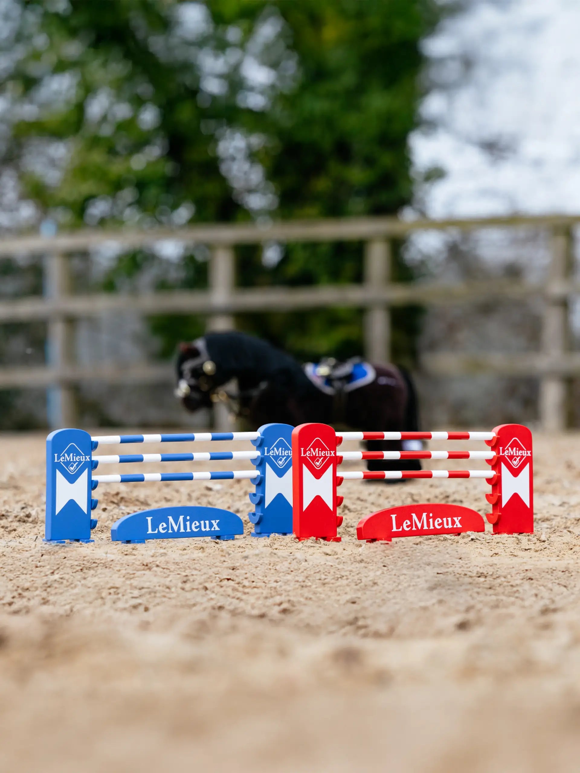LeMieux Toy Pony Jump Set Benetton/Chilli/White