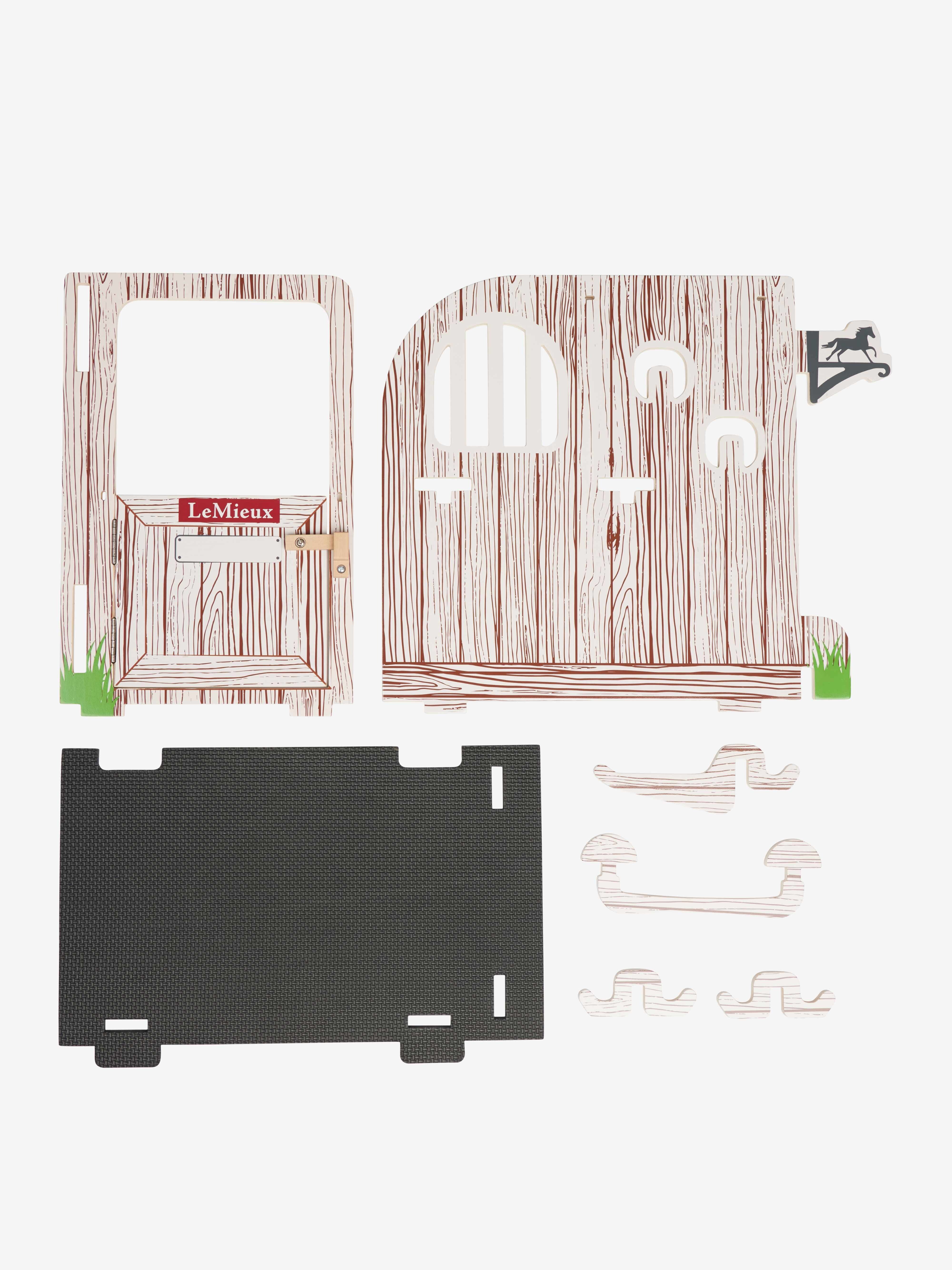 Toy Pony Stable Set Wooden One Size
