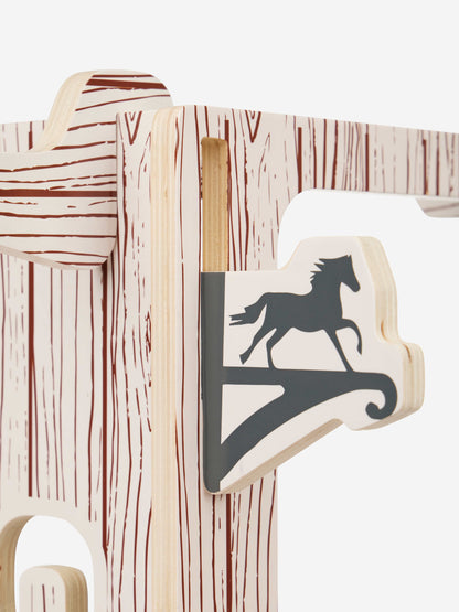 Toy Pony Stable Set Wooden One Size