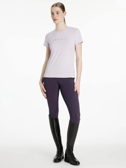Lemieux Lilac Sports T-shirt for Horse Riding | Women's Equestrian Apparel