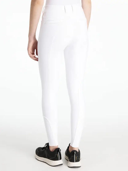 LeMieux Young Rider Izzy Knee Grip Breeches White