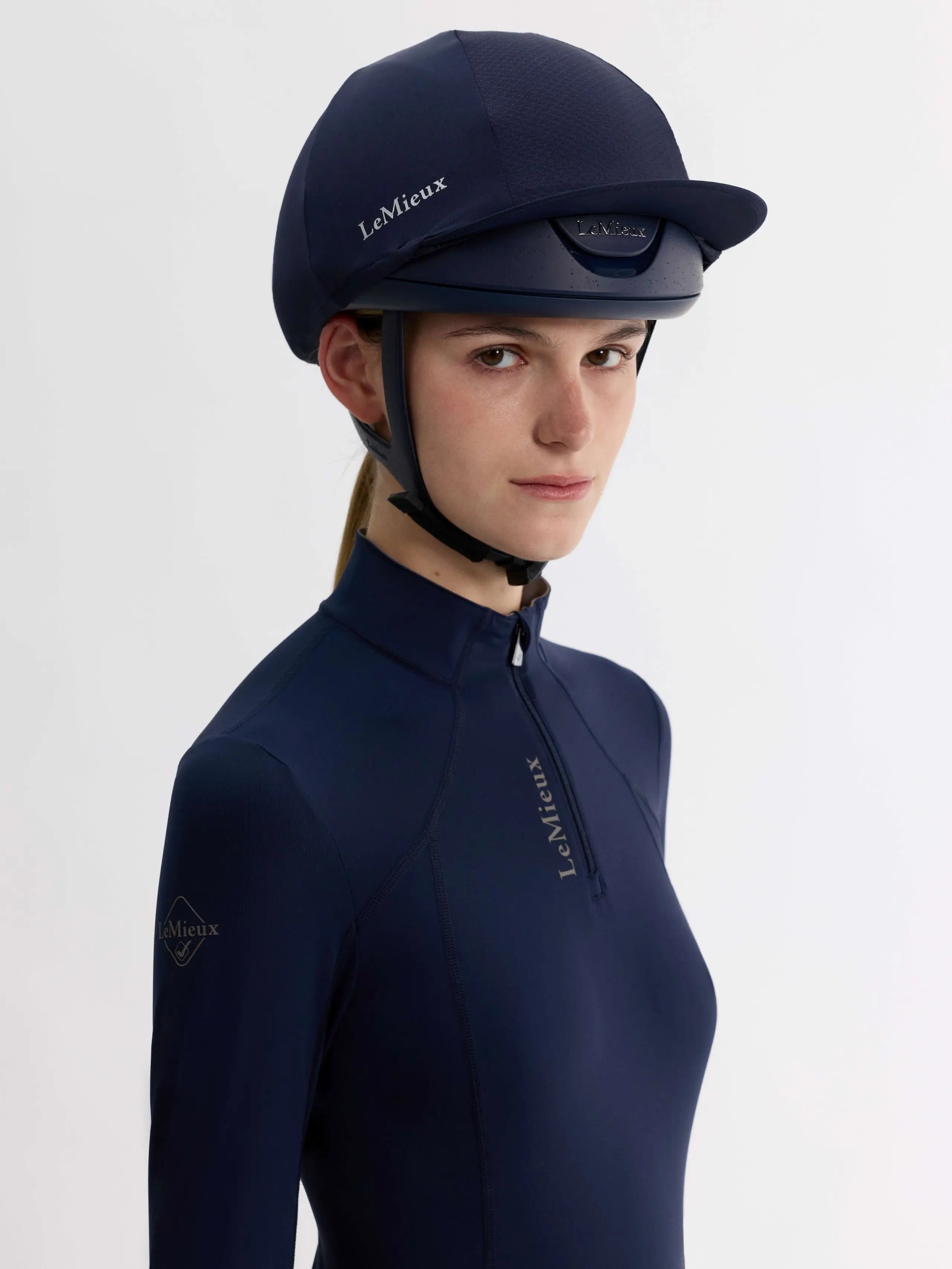LeMieux Vexa Skull Helmet Navy