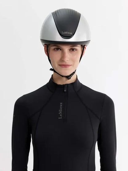 LeMieux Vexa Skull Helmet Silver