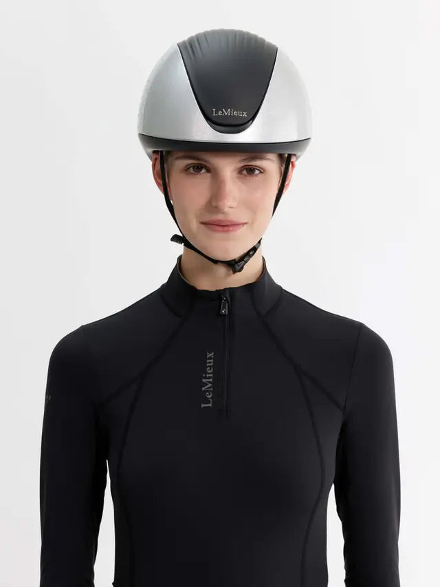 LeMieux Vexa Skull Helmet Silver