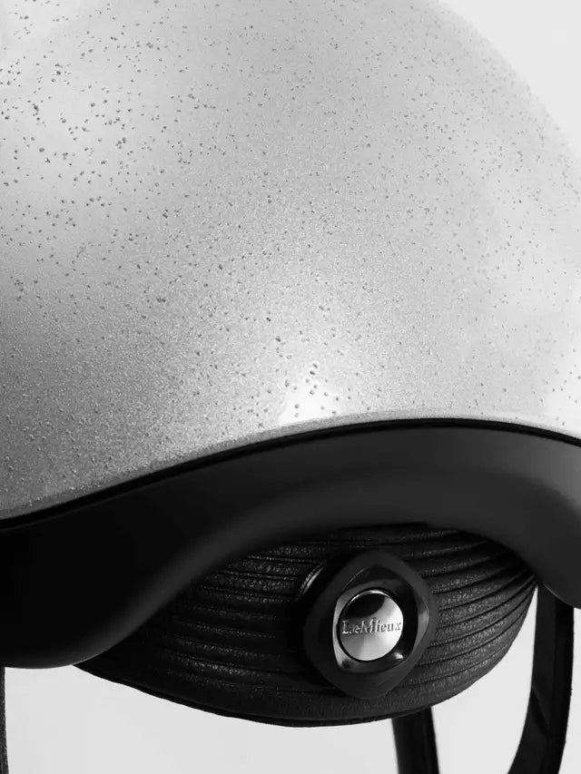 LeMieux Vexa Skull Helmet Silver