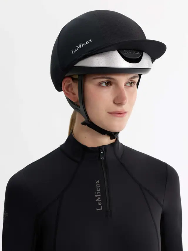 LeMieux Vexa Skull Helmet Silver