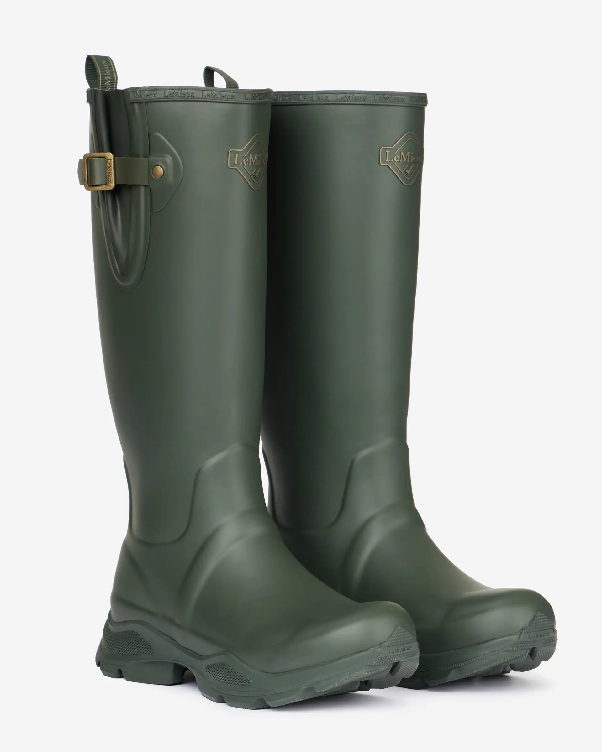 LeMieux Ultra Stride Wellington Boots Oak