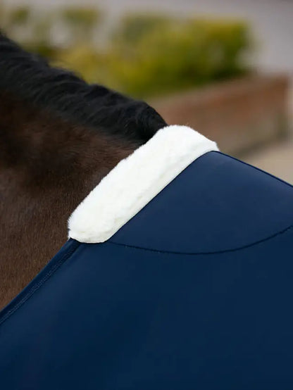 Lemieux Sensitive Anti-Rub Bib Navy: Horse Rug for Sensitive Skin - Comfort & Protection