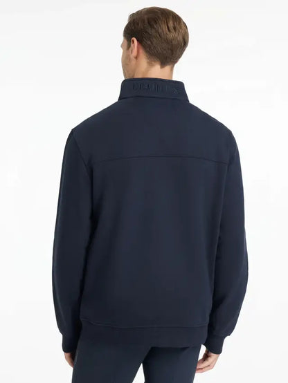 LeMieux Mens Quarter Neck Sweat Navy
