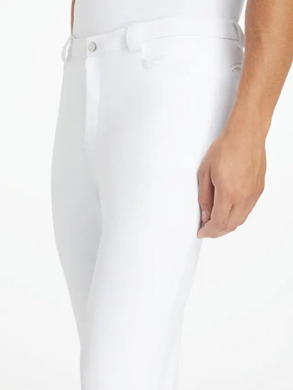 LEMIEUX MENS FULL SEAT SPORTS BREECH WHITE: Men's Equestrian Breeches, Premium Riding Apparel