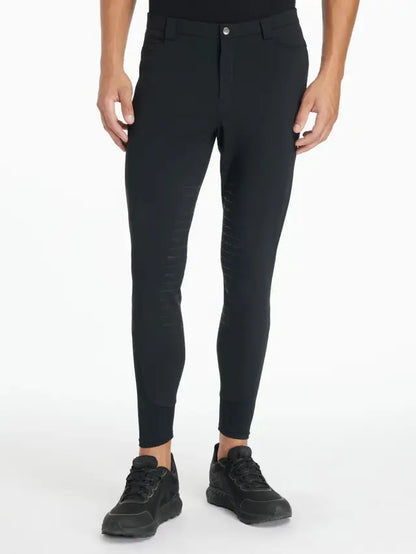 LeMieux Mens Full Seat Sports Breech Black - Riding Legwear AW25 Clothing 28"