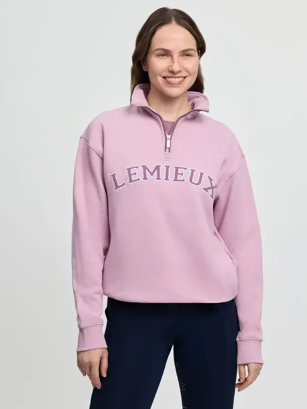 LeMieux Kelsie Quarter Neck Sweat Fondant