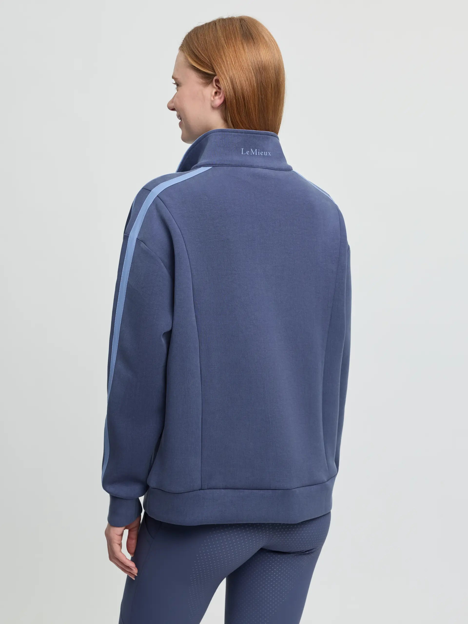 LeMieux Connie Half Zip Sweat Shadow