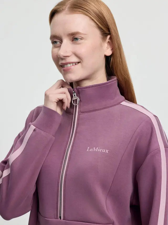 LeMieux Connie Half Zip Sweat Mallow | Equiflair